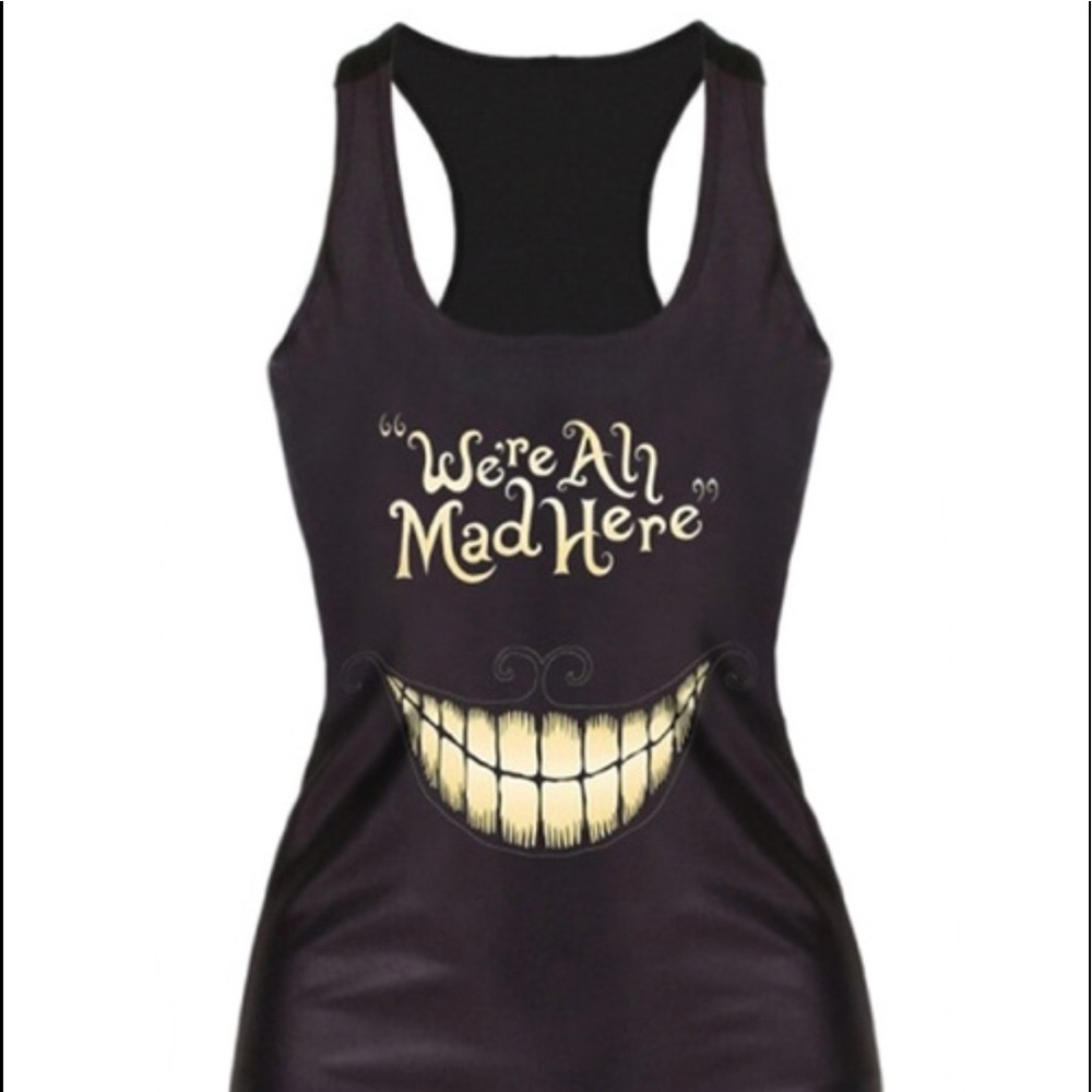 We're All Mad Here! Tank - Size S